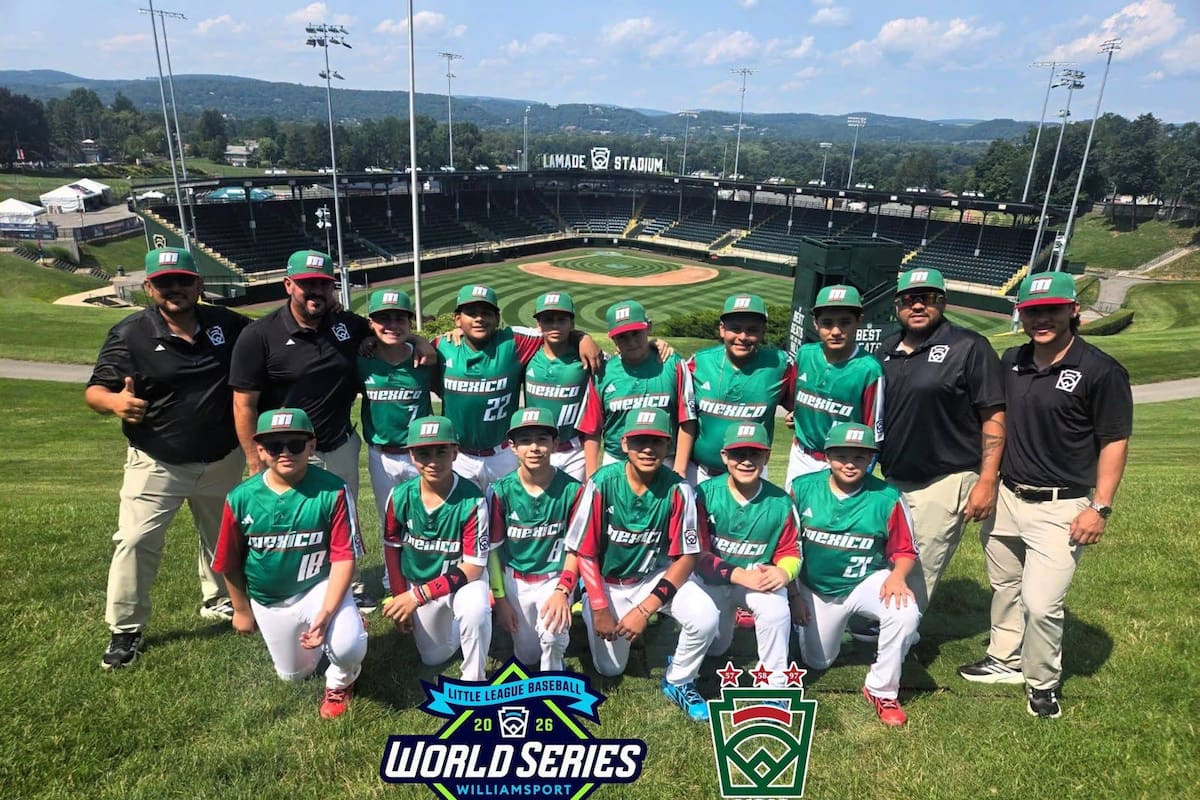 Selección Municipal de Tijuana llega a Williamsport para disputar la Serie Mundial de Ligas Pequeñas