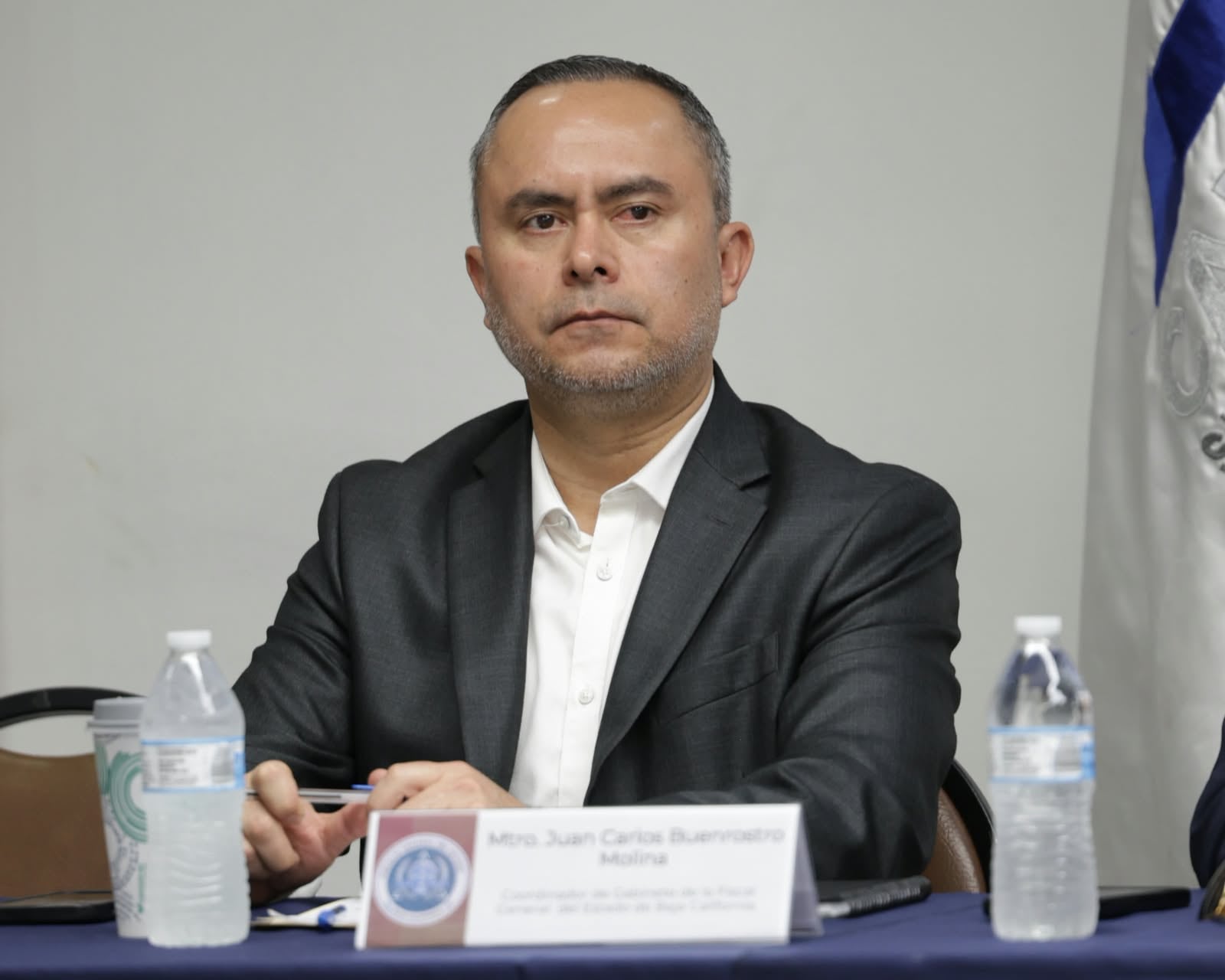 La fiscal general de Baja California, Ma. Elena Andrade Ramírez, informó que al menos 20 bares y cantinas de Mexicali se han sumado voluntariamente al programa para enlazar sus cámaras de videovigilancia con el C5. Foto: Javier Gallegos / Cortesía