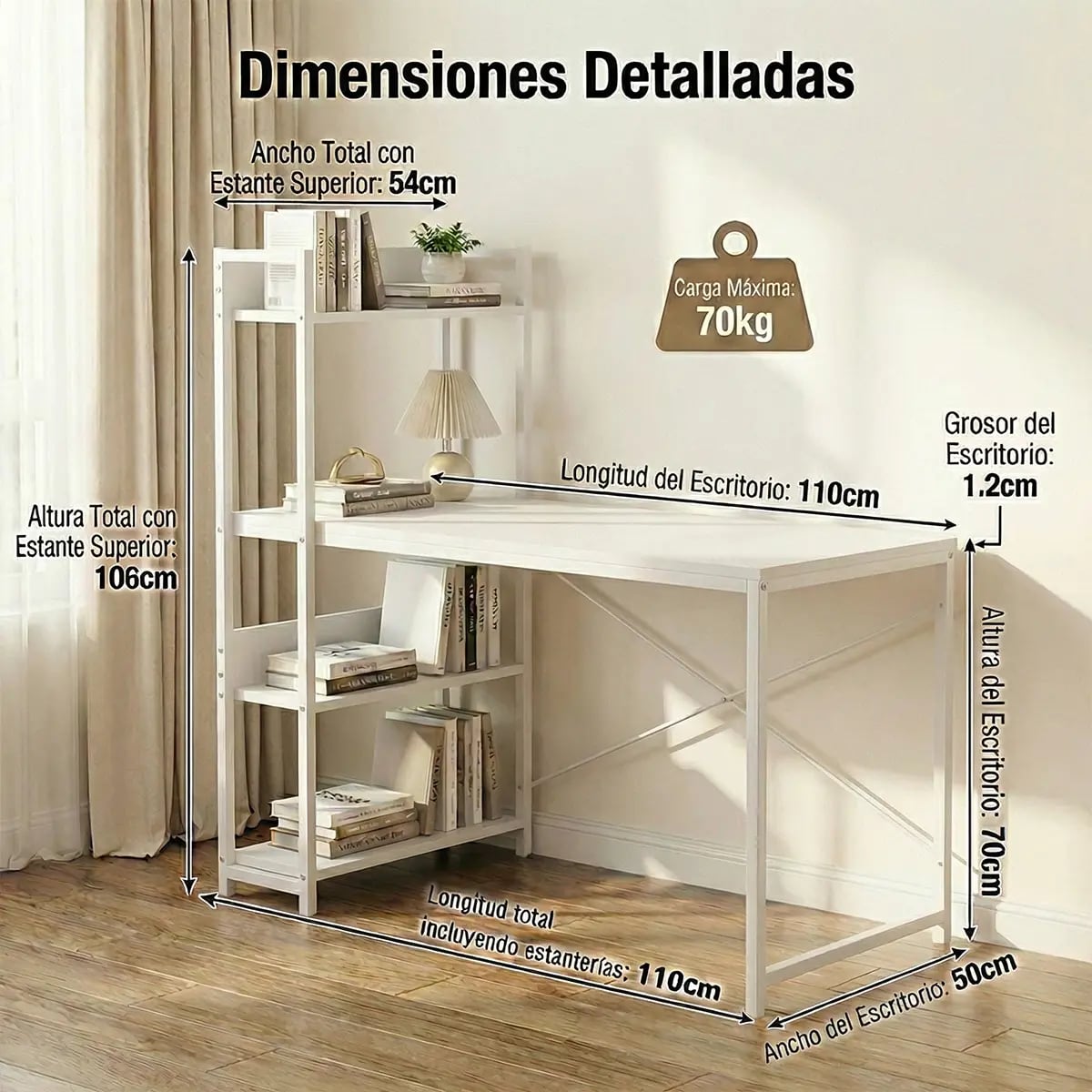 Escritorio de estilo industrial | Mercado Libre