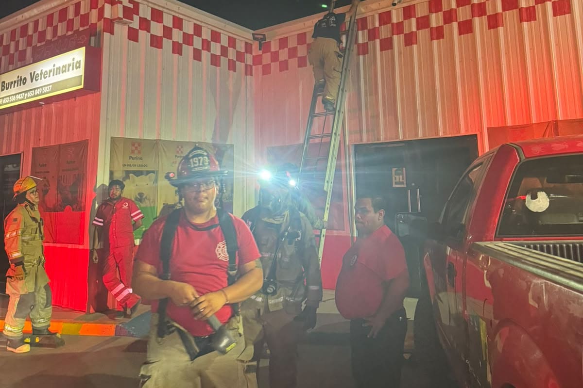 Hallan horno crematorio encendido en veterinaria cerrada; moviliza a bomberos en San Luis RC