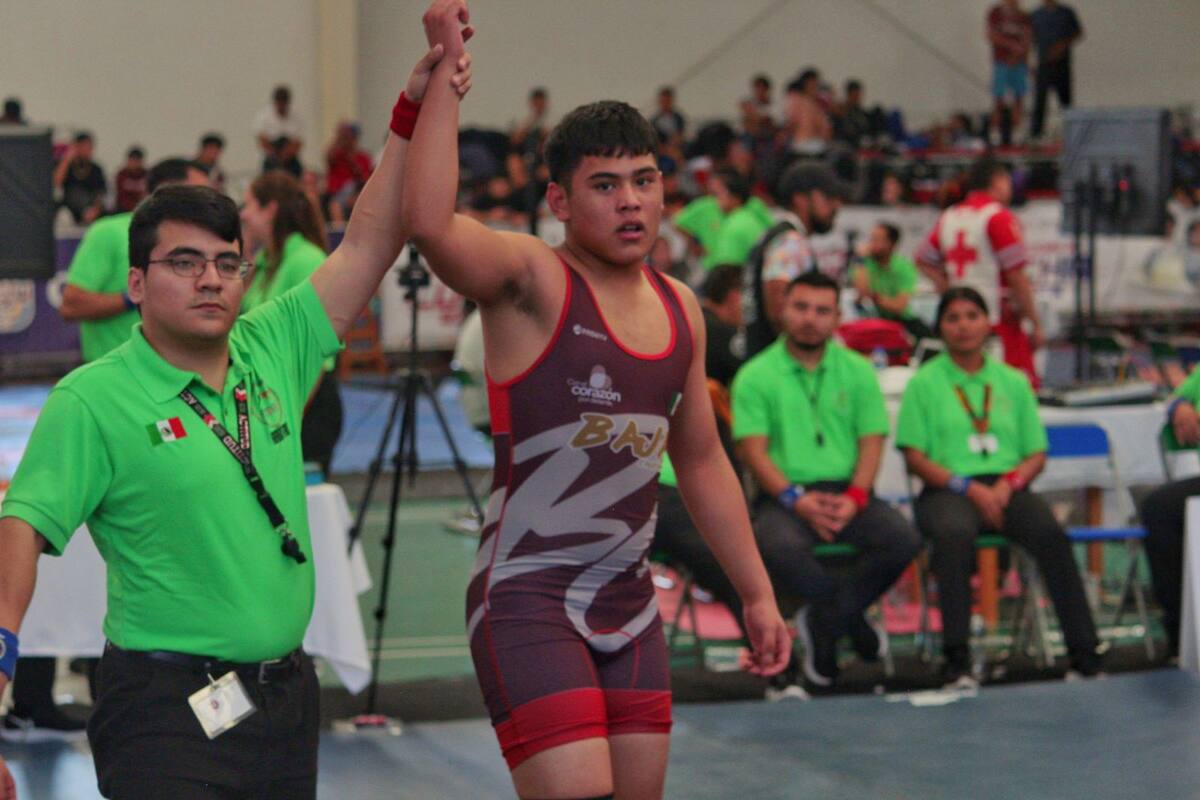 Ricardo Saguchi brilló en el Panamericano de Luchas Sub15