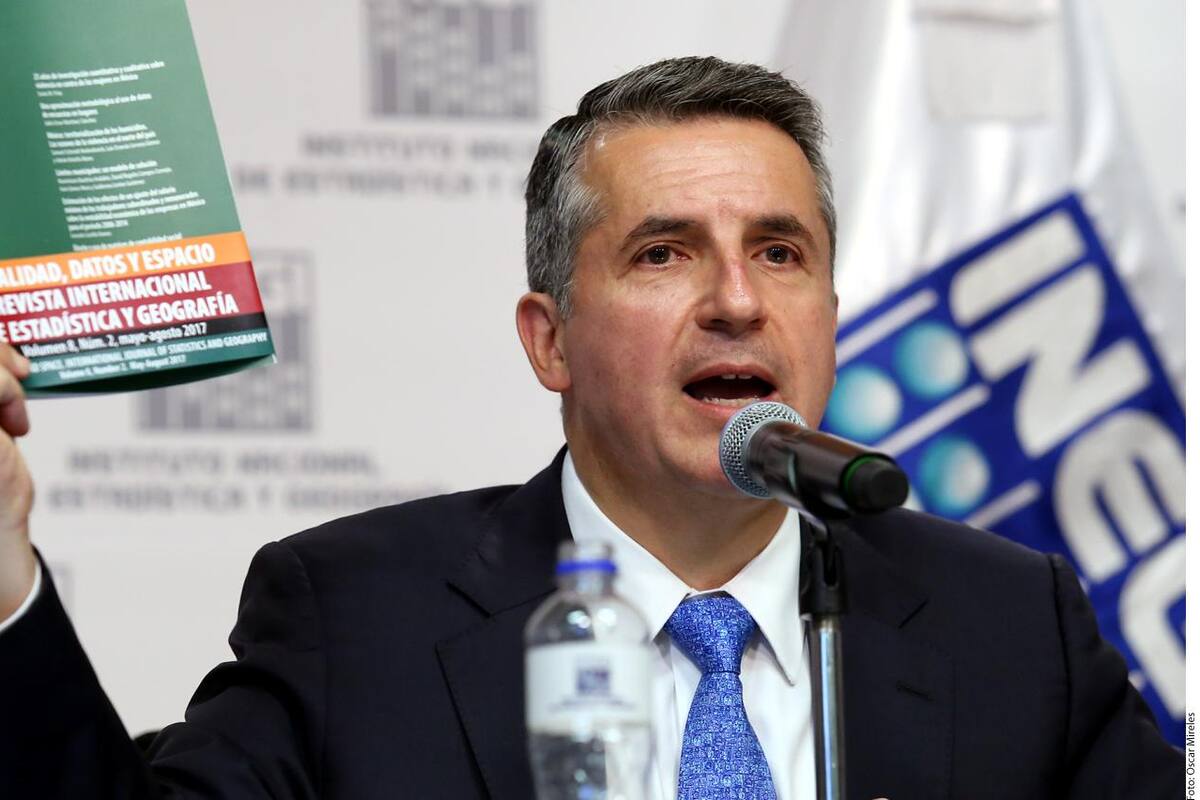 “Me siento muy bien”: Julio Santaella, presidente del INEGI, da positivo a Covid-19