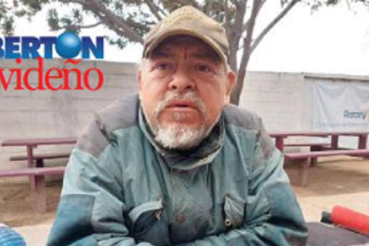 Cobertón Navideño FRONTERA: Pasa frío y extraña a su esposa