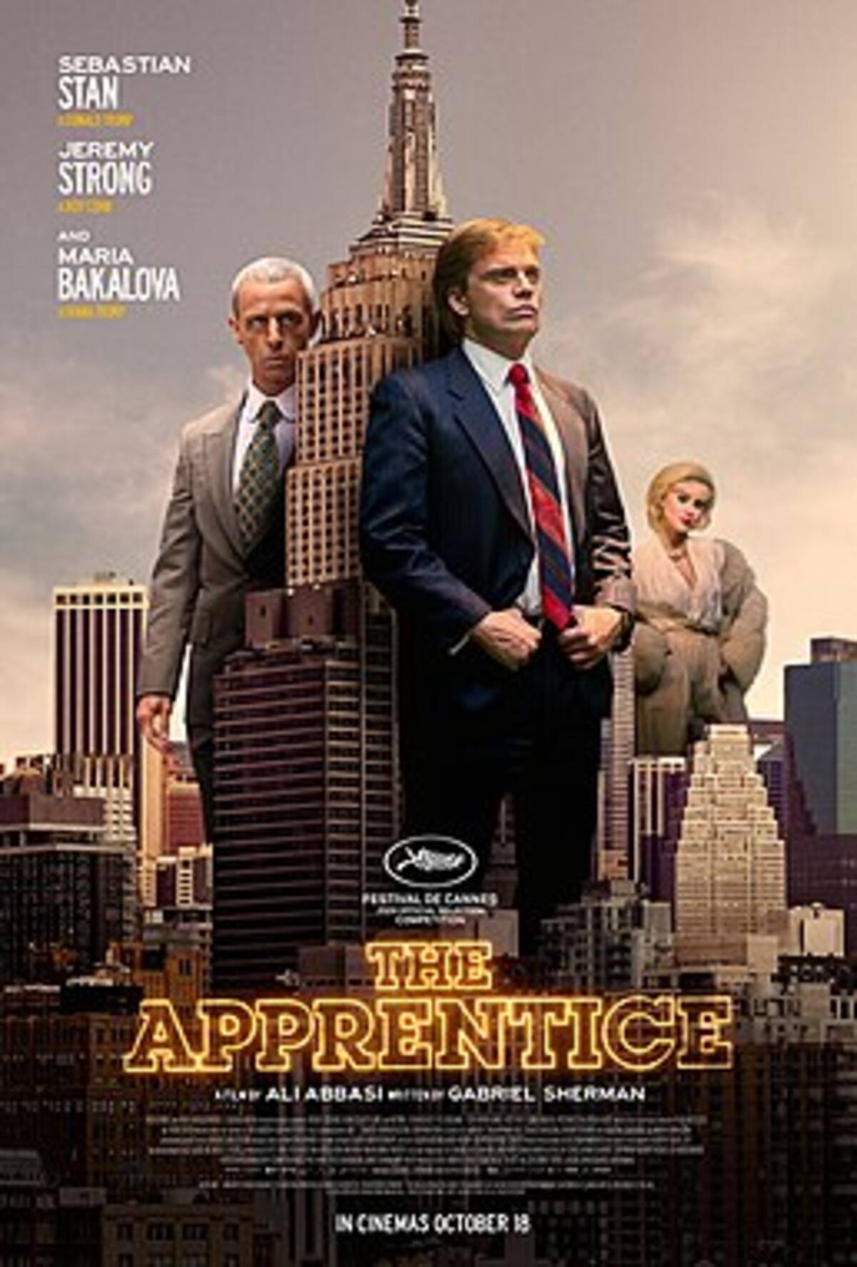 El Aprendiz: Jeremy Strong y Sebastian Stan son nominados por sus actuaciones en esta historia sobre los primeros años de Donald Trump.