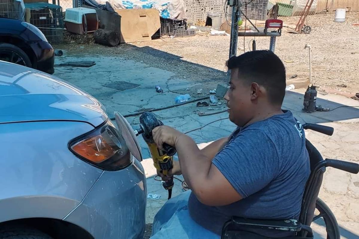 “Los límites se los pone uno”: la historia de Óscar, ejemplo de vida en Mexicali