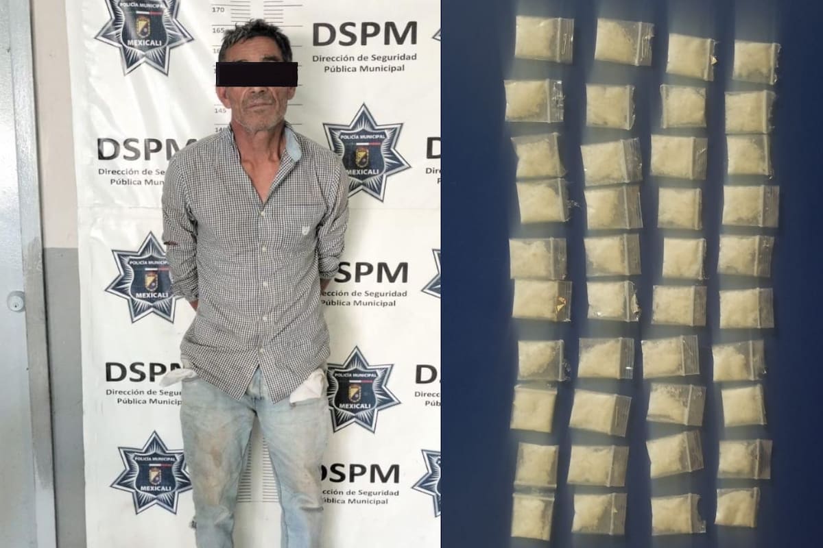 Arrestan a hombre con droga en el valle