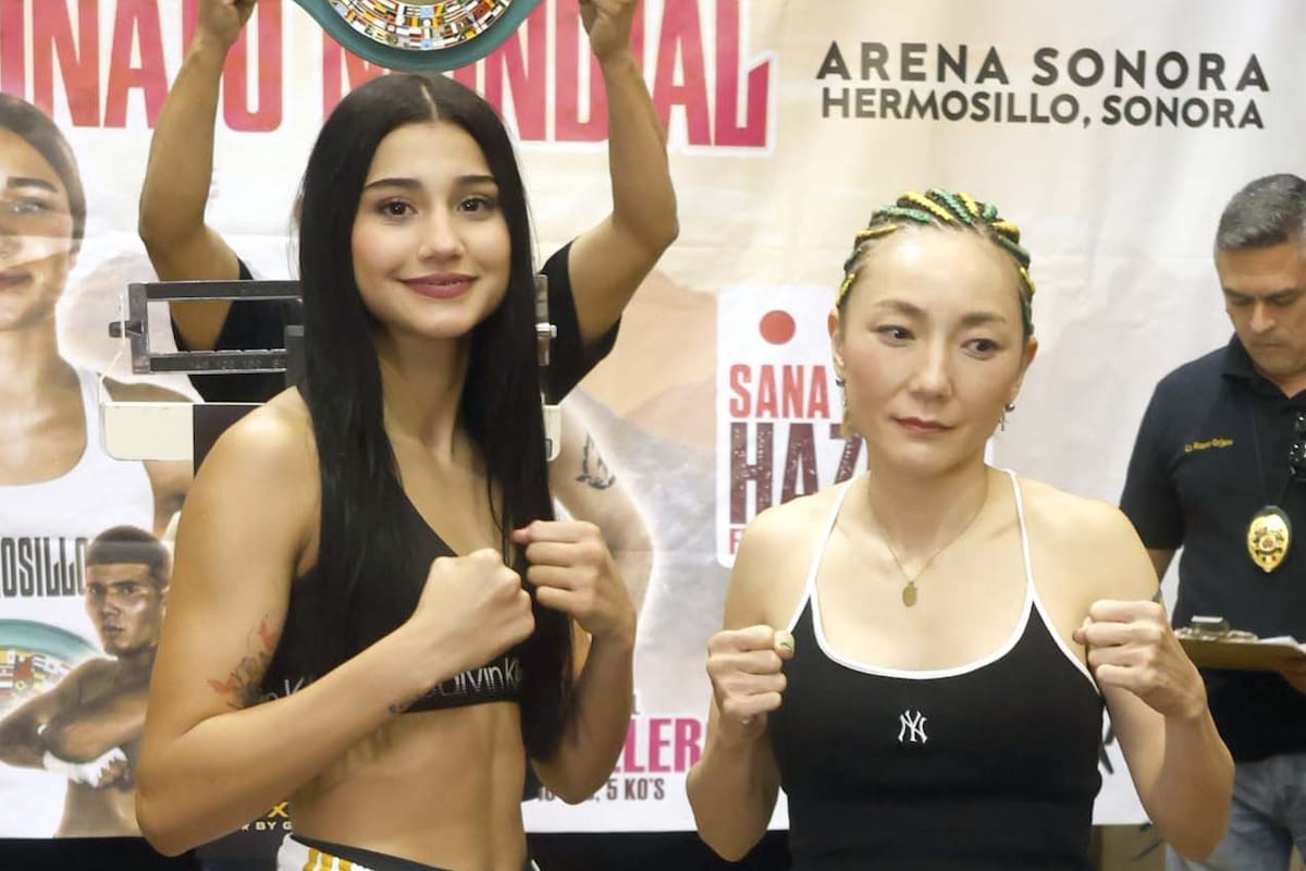 Camila Zamorano y Sana Hazuki oficializan su combate de este sábado en Hermosillo