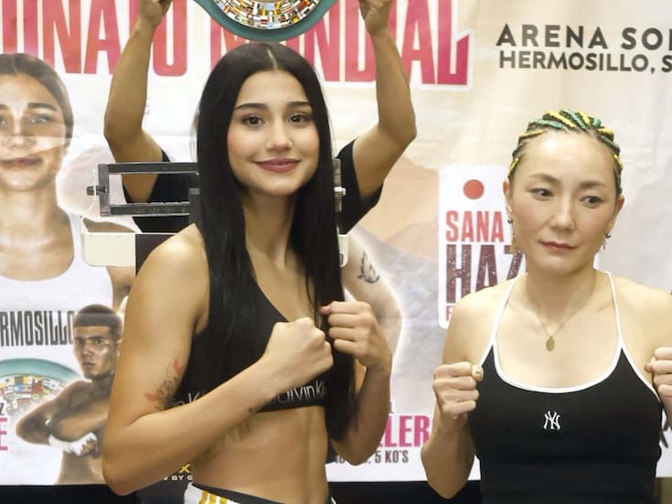Camila Zamorano y Sana Hazuki oficializan su combate de este sábado en Hermosillo