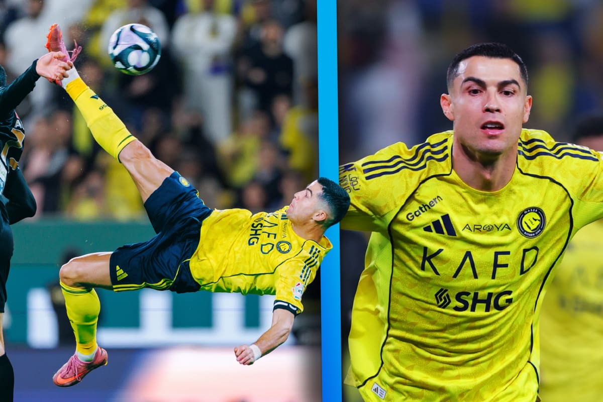 Cristiano Ronaldo marca golazo de chilena a sus 40 años y llega a 954 goles en su carrera (VIDEO)