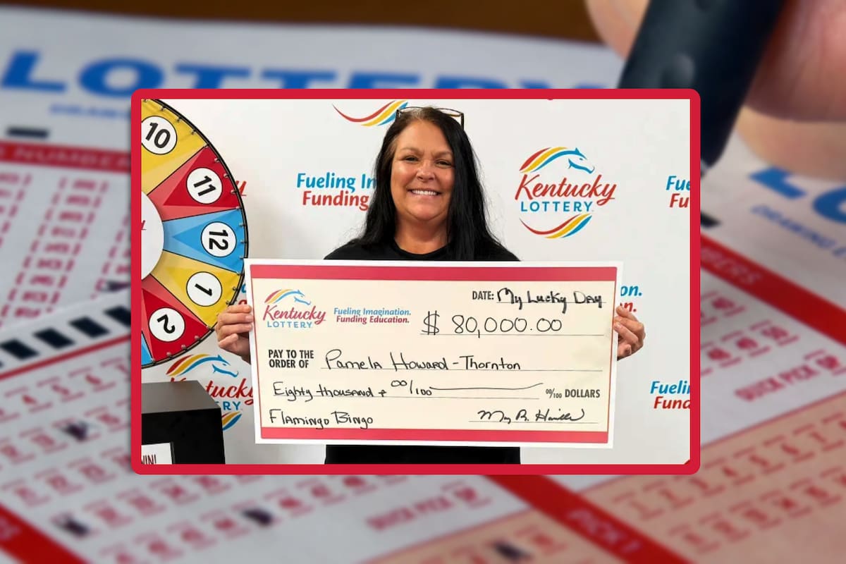 Mujer de Kentucky tiró sus boletos de la lotería a la basura, se da cuenta que no hizo el último “rascadito” y gana el premio mayor de 80 mil dólares