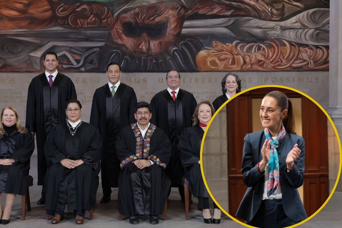 Sheinbaum le ‘aplaude’ a la nueva SCJN: “Muy simbólico” el recorte de sueldos a ministros en la Corte