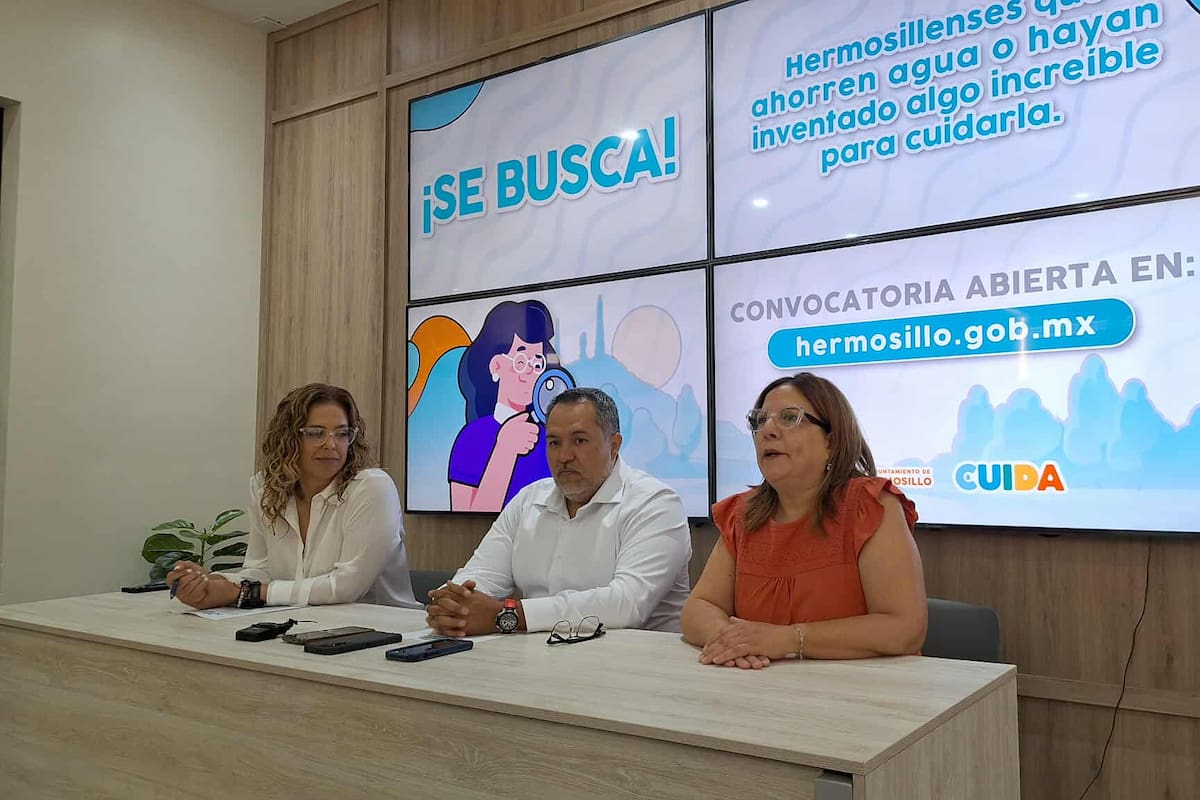 Agua de Hermosillo lanza convocatoria “¡Se Busca!” para premiar ideas ingeniosas en el cuidado del agua