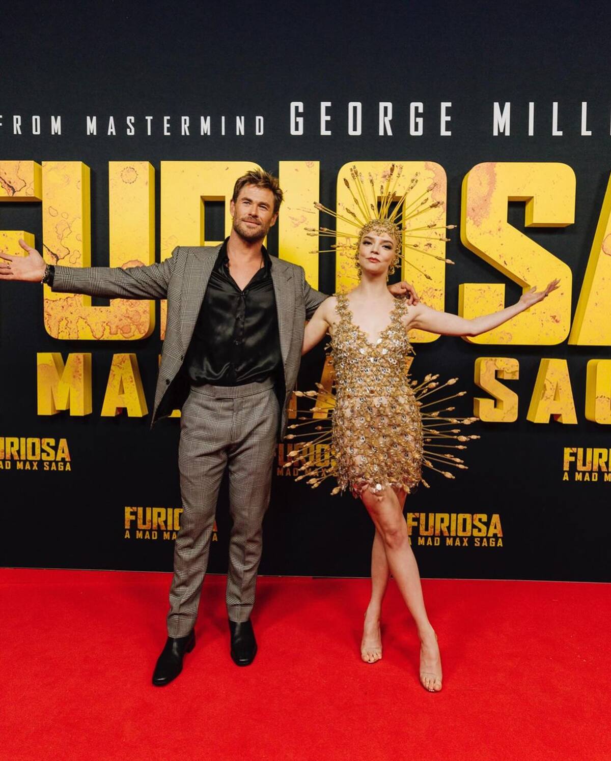 Chris Hemsworth y Anya Taylor-Joy protagonizan "Furiosa".