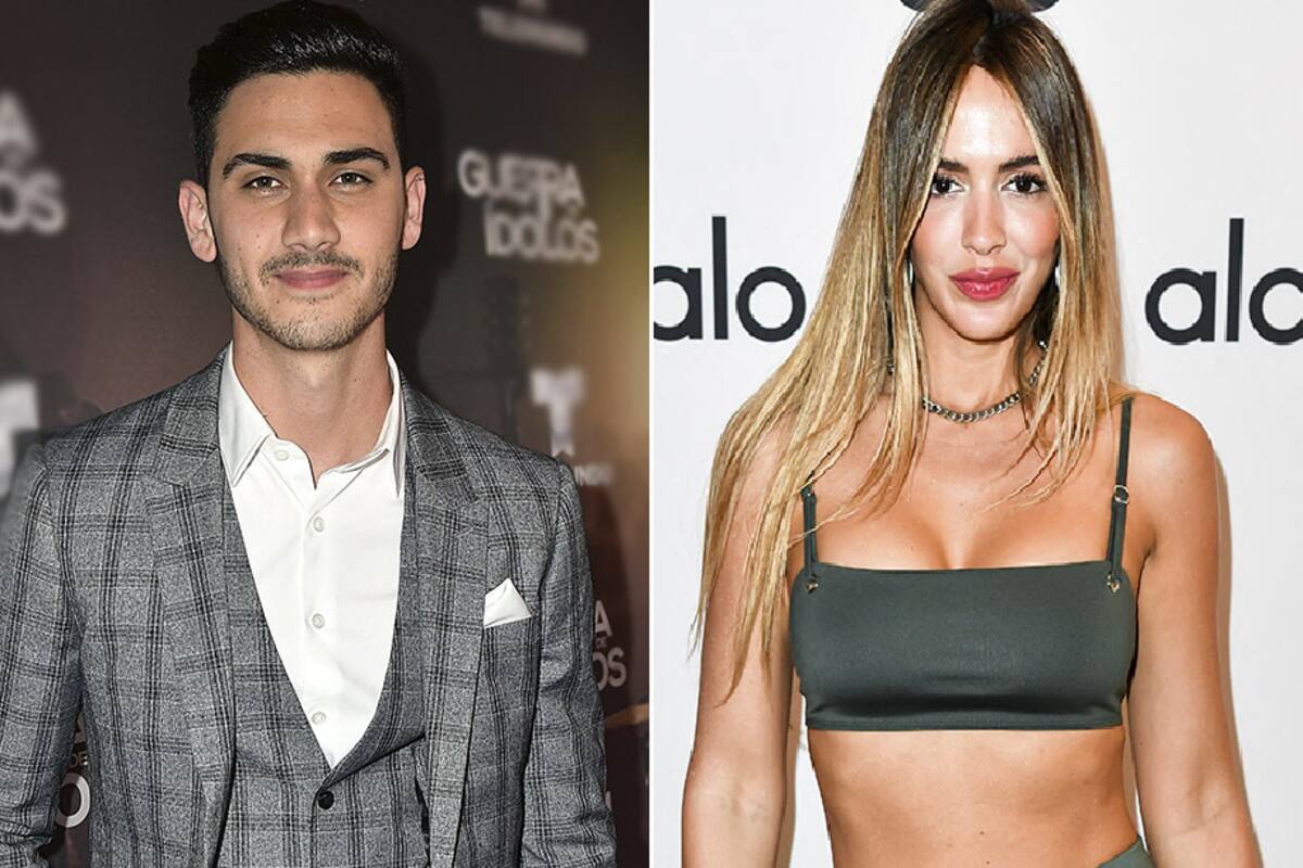 Alejandro Speitzer posa junto a Shannon de Lima