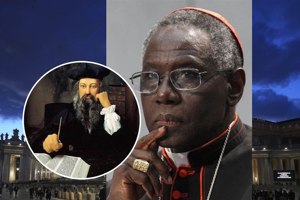 ¿Quién es Robert Sarah, el “enemigo” de Francisco que podría convertirse en el primer Papa negro, cumpliendo la profecía de Nostradamus?