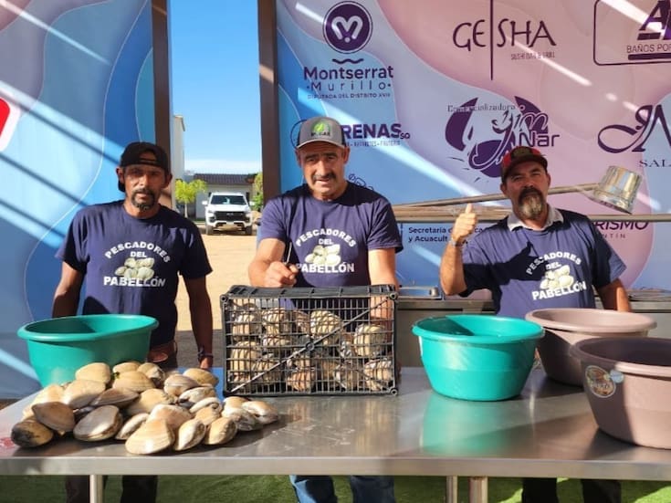 Preparan coctel de media tonelada de almeja en San Quintín