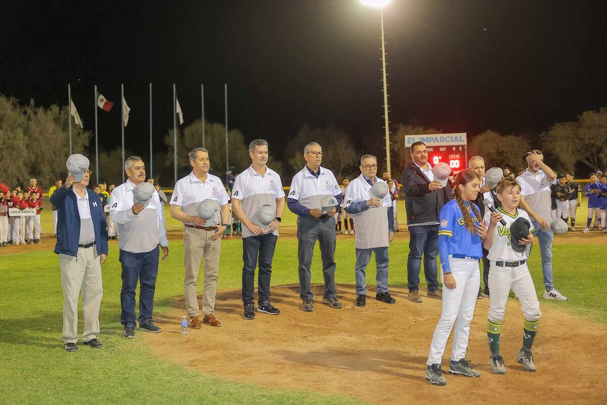 Inauguran 22 Campeonato Estatal de Beisbol Infantil de El Imparcial