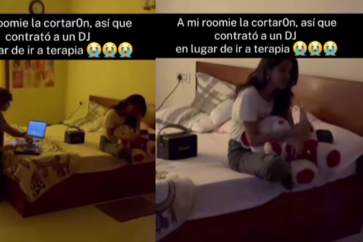 La cortaron y contrató un DJ para llorar sola en su habitación: su historia se vuelve viral