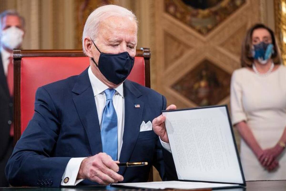 Firma Joe Biden una orden ejecutiva para evitar salida de EU de la OMS