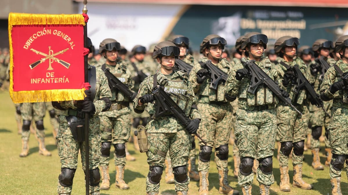 Autoridades militares detallaron que más de 7 mil mujeres se han integrado a las filas del Ejército, Fuerza Aérea y Guardia Nacional en la actual administración. /Presidencia