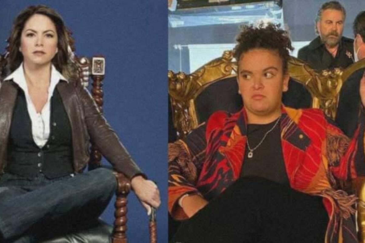 Lucero Mijares recrea foto de su mamá en una telenovela