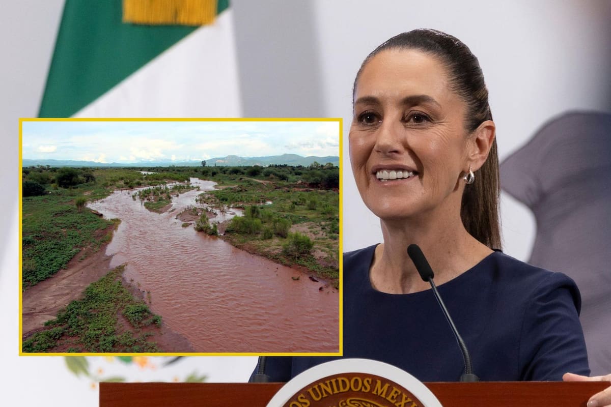A 11 años del derrame de Grupo México en Río Sonora, Federación aún busca que se comprometa en acuerdo: Sheinbaum