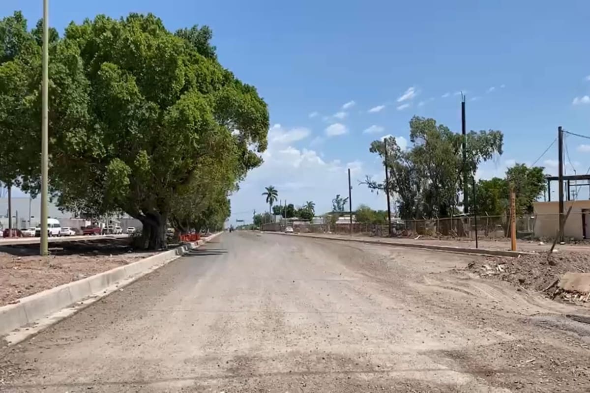 Pavimentación marca recta final de primera etapa de rehabilitación del PICO