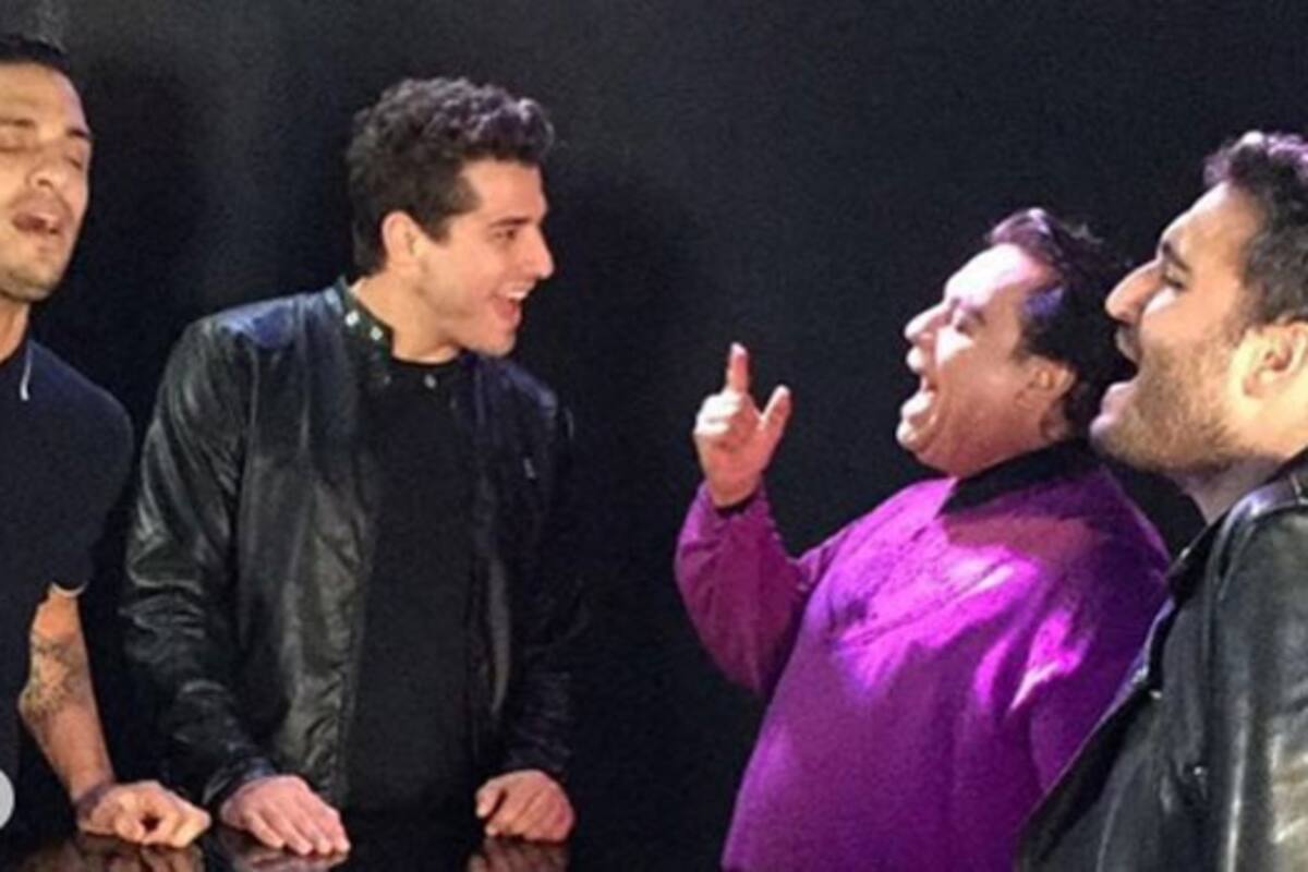 Rescata Reik fotos del recuerdo al lado de Juan Gabriel