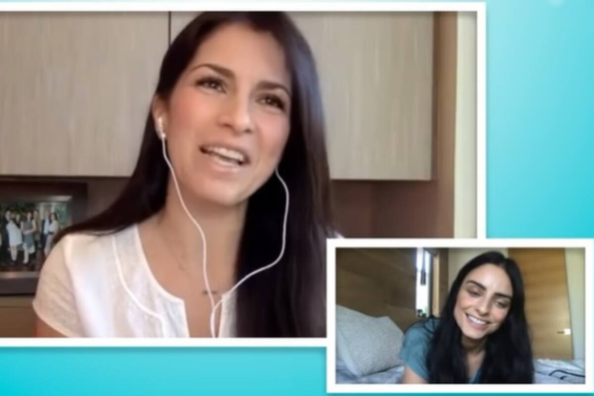 Alessandra Rosaldo platica de su relación como madrastra de Aislinn Derbez