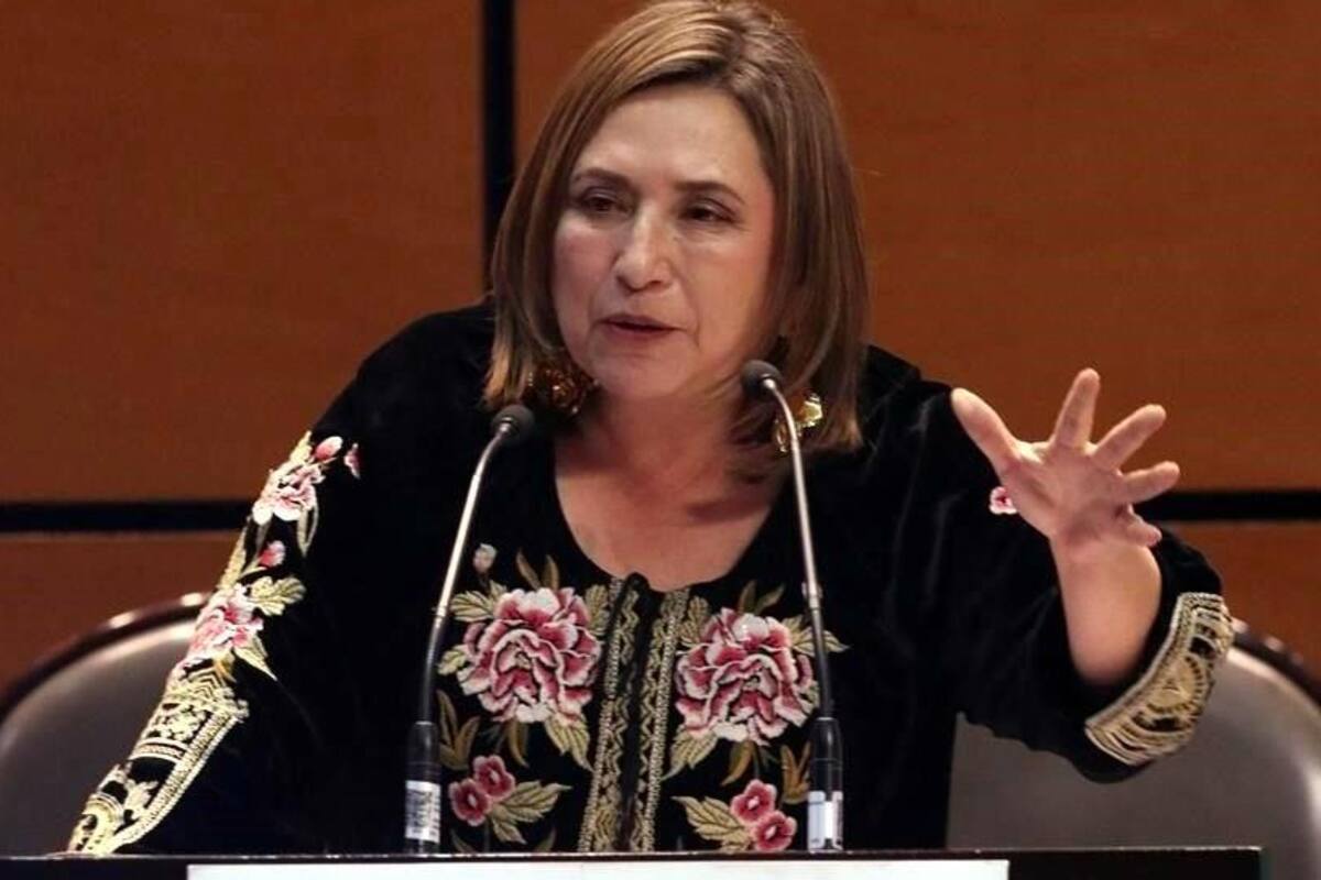 "¿Soy sospechosa de coronavirus?": Xóchitl Gálvez en Senado por familiar en cuarentena