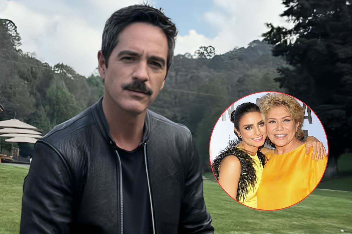 Mauricio Ochmann muestra apoyo a Aislinn Derbez tras la muerte de su mamá, Gabriela Michel