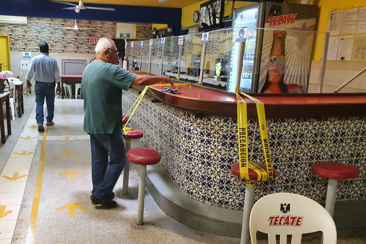 Hermosillo: Recuperación económica de bares y cantinas retrocede al restringirse aforo