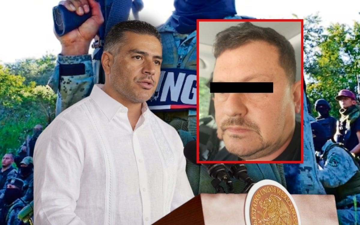 Omar García Harfuch anunció la detención de "El Jardinero” y reveló que extorsionaba transportistas y controlaba rutas ilegales del CJNG. | Crédito: X @OHarfuch/Banco digital GH