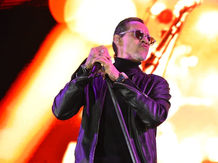 Ni el frío paró a Marc Anthony