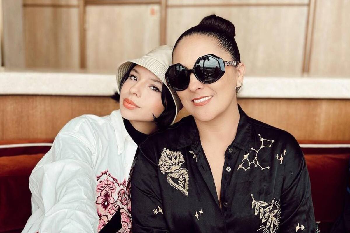 Esta fue la felicitación de Ángela Aguilar para su madre