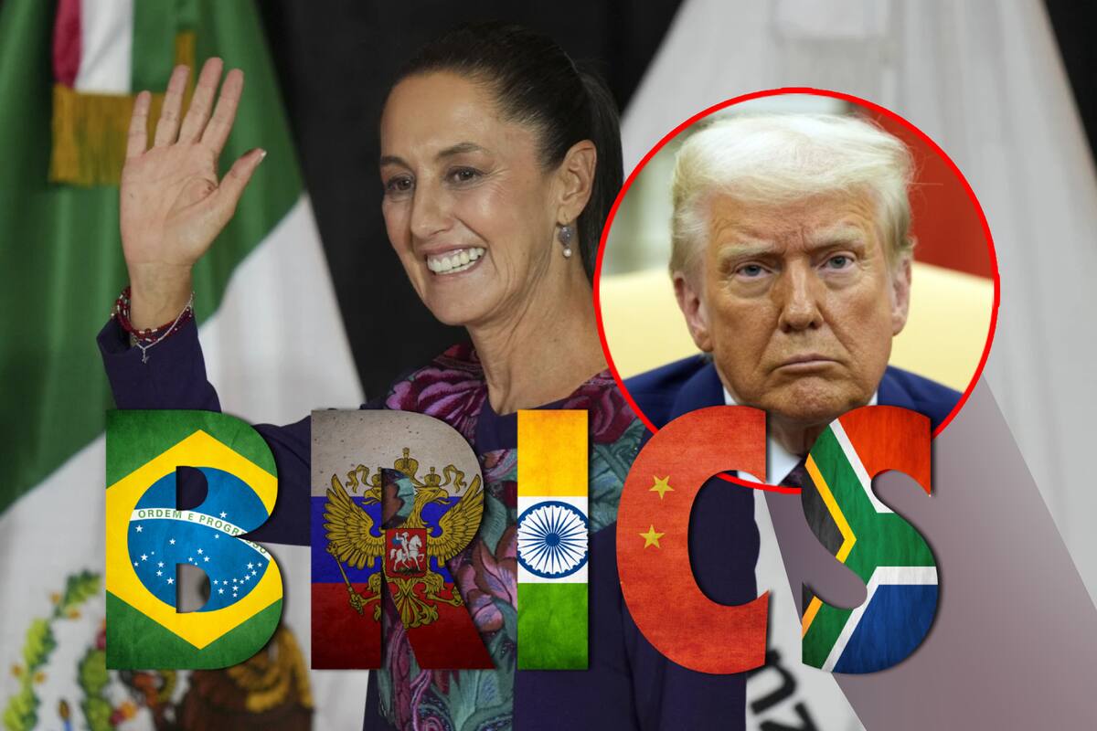 Esto ha dicho Donald Trump sobre BRICS, cumbre a la que Claudia Sheinbaum y México están invitados