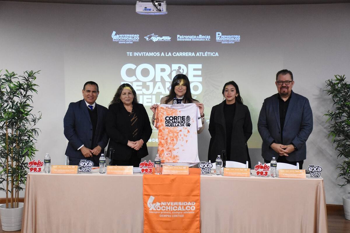 En rueda de prensa se dieron a conocer los detalles de la carrera atlética "Corre dejando huella 5K".