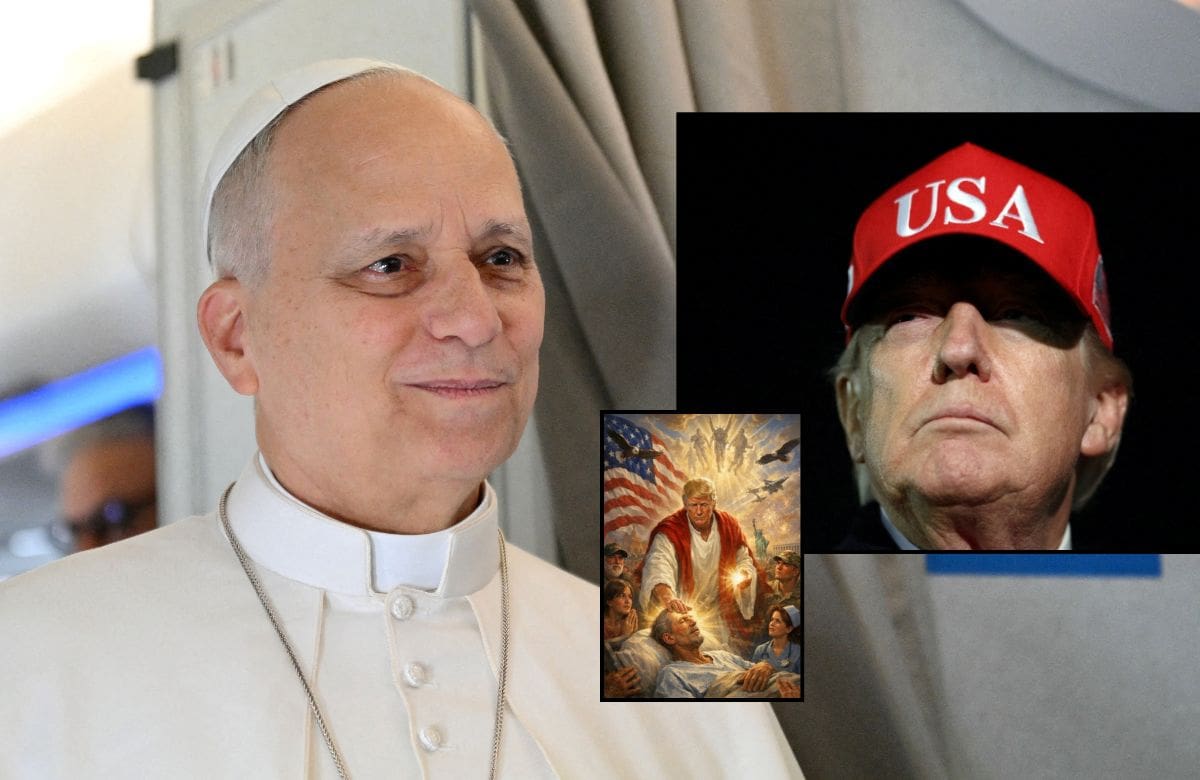 El presidente de Estados Unidos rechazó disculparse por sus críticas al Papa, mientras el Pontífice reiteró su postura a favor de la paz ante el conflicto en Irán. | Foto: Reuters/Especial GH