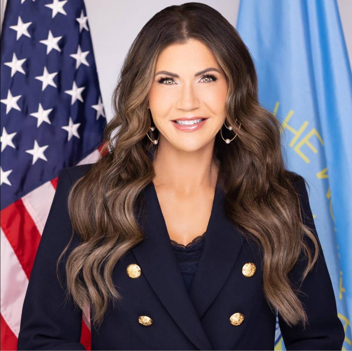Kristi Noem, secretaria de seguridad de Estados Unidos. / Kristi Noem vía Facebook.