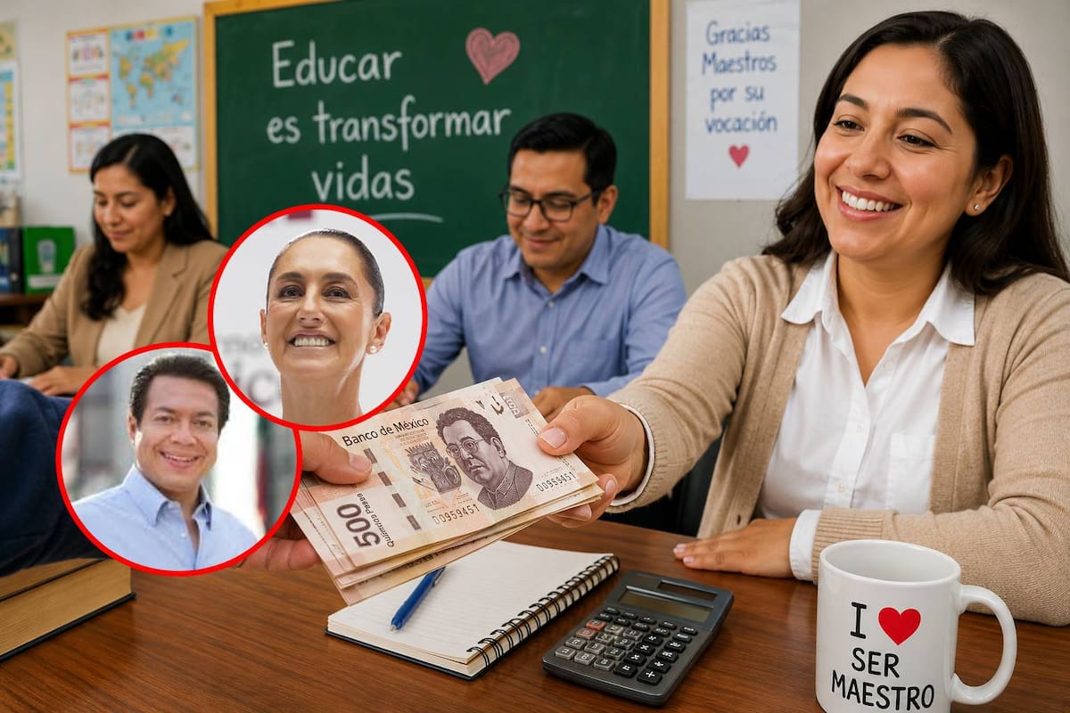 SEP confirma aumento salarial de hasta 10% para maestros en 2026 y docentes de secundaria podrían ganar más de 20 mil pesos al mes