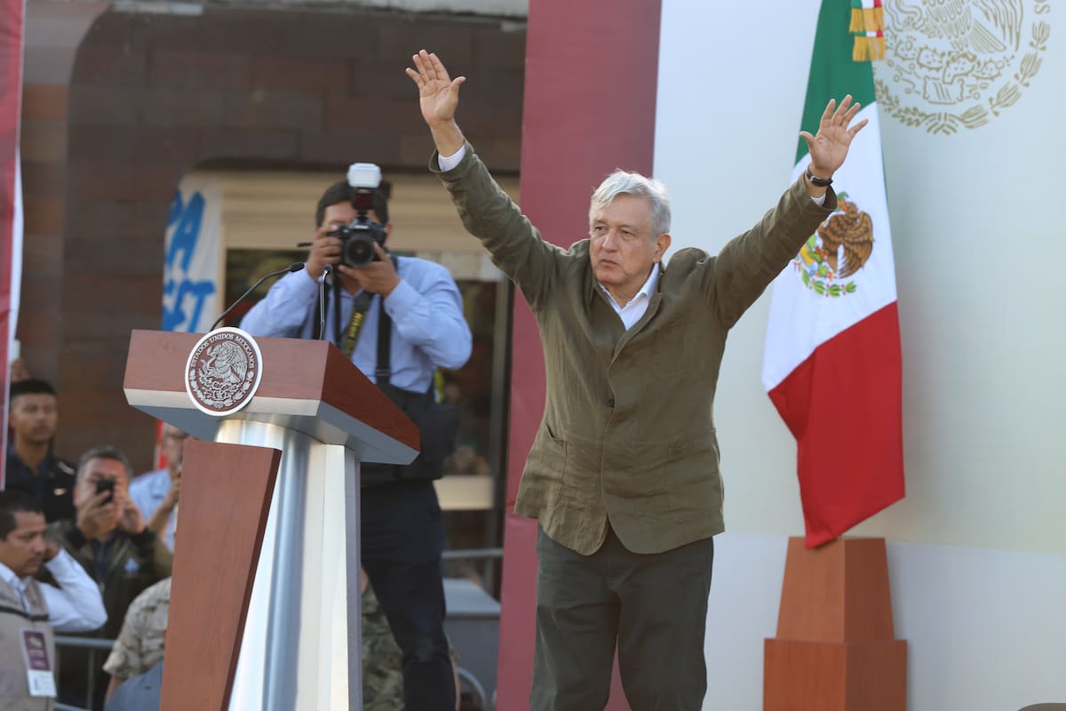 Así se vivió el evento por la dignidad de AMLO en Tijuana