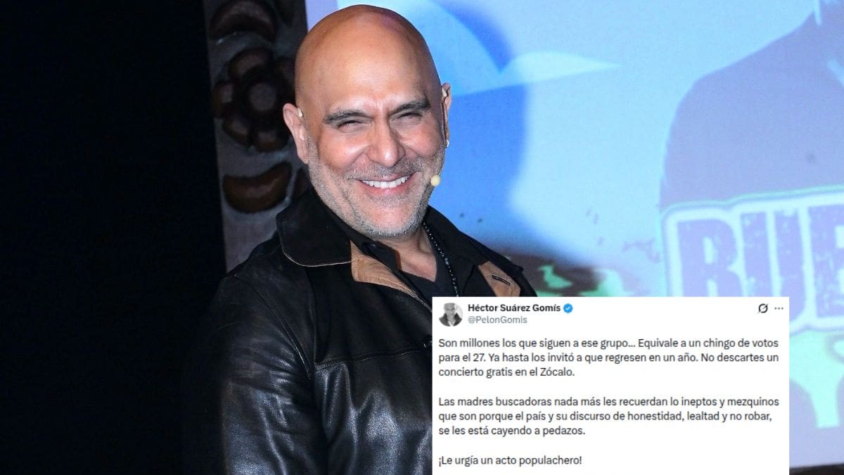 “El país se está cayendo a pedazos”: Héctor Suárez Gomís cuestiona encuentro entre Claudia Sheinbaum y BTS antes de su primera presentación en México