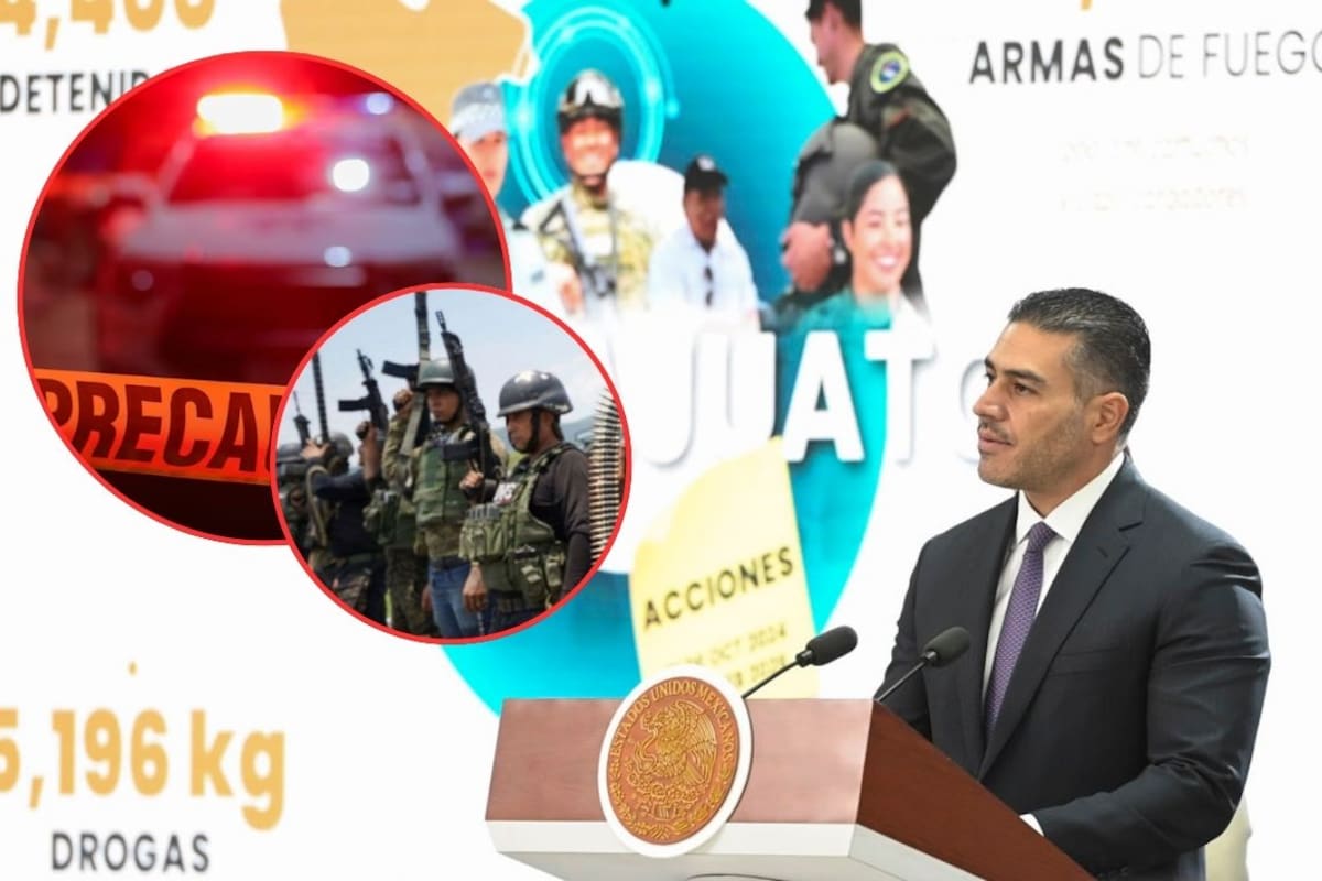 García Harfuch califica de “inaceptables” los ataques armados en Guanajuato y promete que no habrá impunidad tras recientes masacres