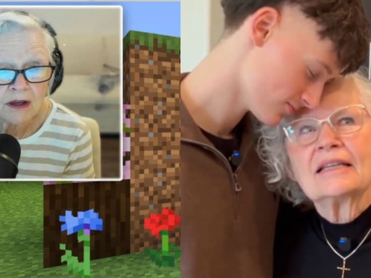 Abuela influencer se vuelve viral en redes: a los 81 años empezó a jugar Minecraft para pagar el tratamiento contra el cáncer de su nieto