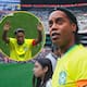 Ronaldinho revive su historia con México y conquista al público en el juego de leyendas