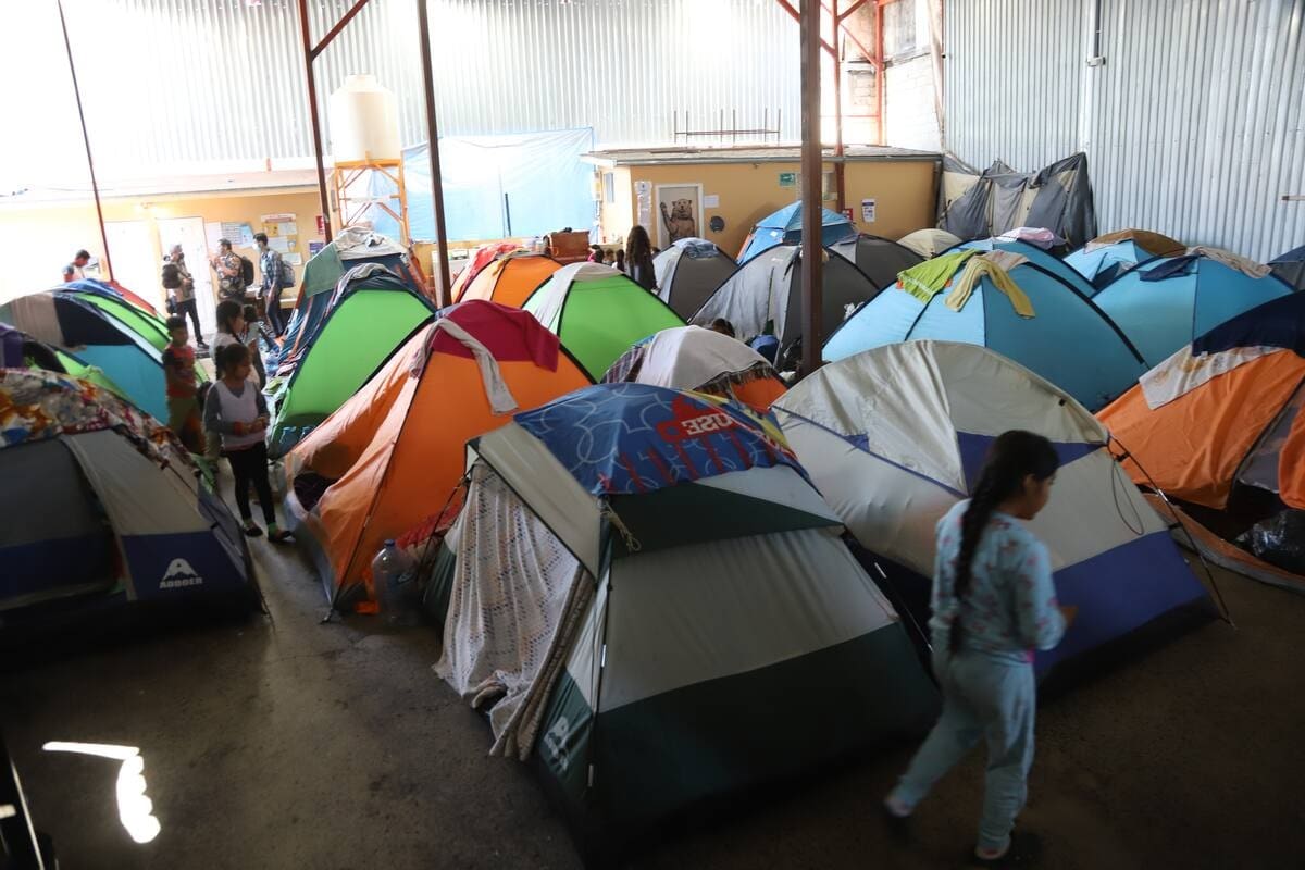 Albergues migrantes reportan baja afluencia