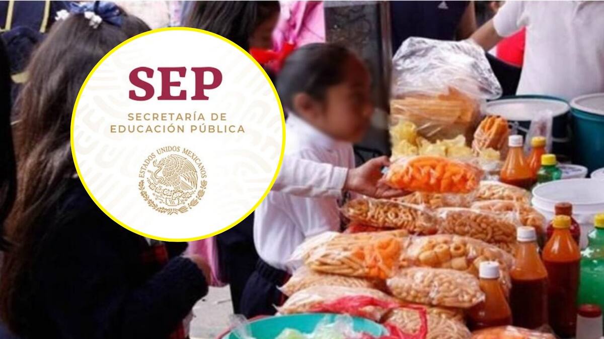 Comida "chatarra" SEP.