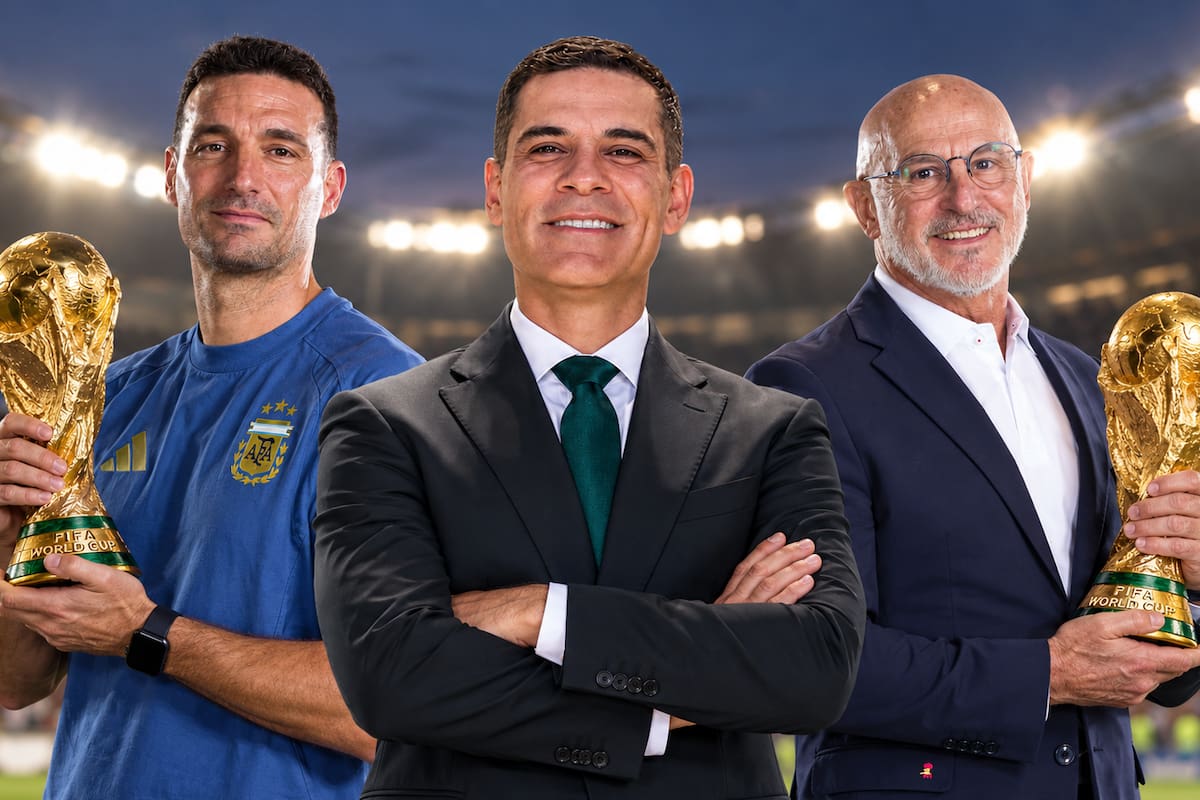 ¿Qué tiene Rafael Márquez en común con los últimos dos técnicos campeones del mundo?