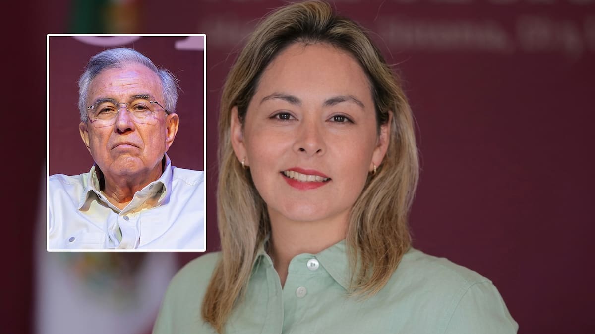 Rubén Rocha y Yeraldine Bonilla, su reemplazo como gobernador de Sinaloa, han trabajado juntos anteriormente e incluso ella recibió comentarios misóginos de su parte. | Archivo GH