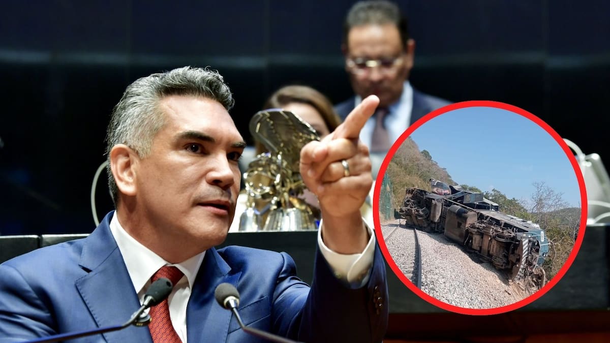 Tras el descarrilamiento del Tren Interoceánico en Oaxaca donde murieron 13 personas, ‘Alito’ Moreno pide pausar y frenar las obras ferroviarias con participación de Amílcar Olán mientras acusa “irresponsabilidad criminal”